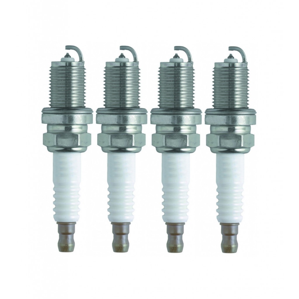 NGK For Audi RS6 2003 Spark Plug Laser Platinum Box of 4 PFR7Q