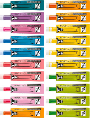STABILO Highlighter BOSS ORIGINAL Refills - Pack of 20 - Assorted Colors