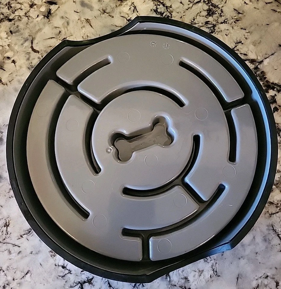 Outward Hound Fun Feeder Grande Slo Bowl Estación de Alimentación para Perros Mascotas Antideslizante 32 OZ Foto 4 de 4