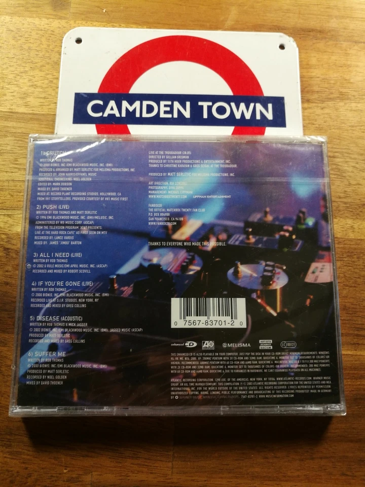 Matchbox Twenty - Ep Cd Sigillato - Immagine 2 di 2