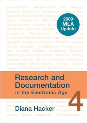 Research and Documentation in the Electronic Age with 2009 MLA Up