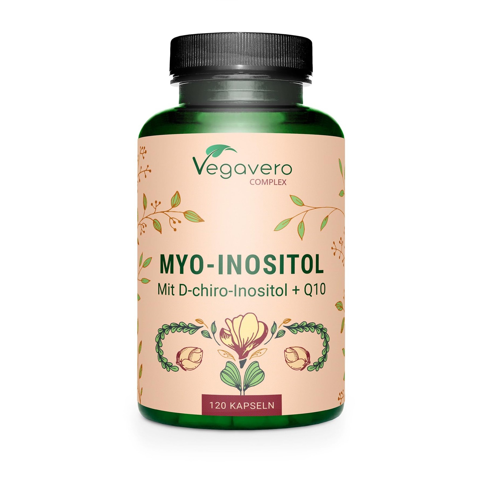 Integratore INOSITOLO | Myo & D Chiro Inositolo; Folato 5-MTHF; Vitamina B6 E Zi