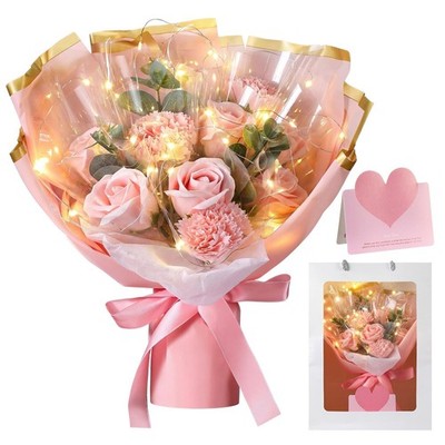 Mother's Day Flower Bouquet Kit for Her 2026 DIY Artificial Flower Bouquets R...