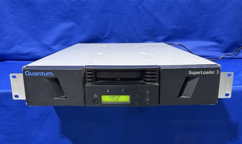Quantum SuperLoader 3 Tape Autoloader L700 VS160 Tape Drive - Powers On - Local