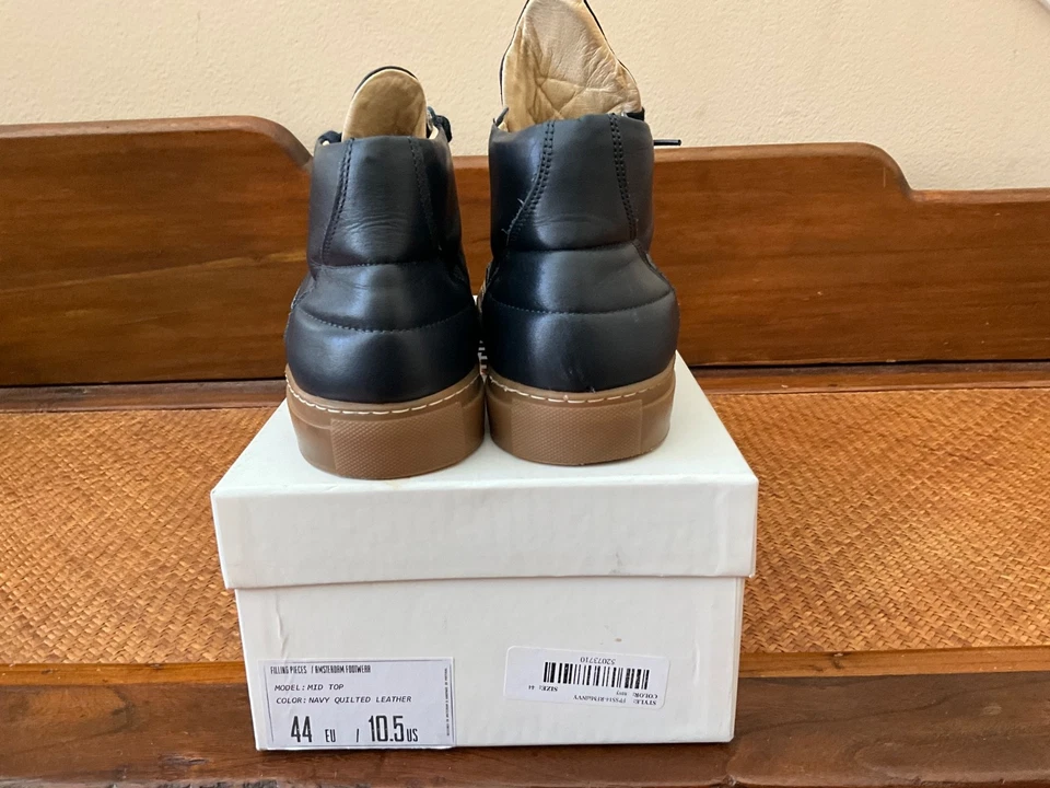 Kith Ronnie Fieg x Piezas de Relleno Acolchadas, Azul Marino Talla 44 EU US 10.5 992 993 990v6 Foto 3 de 4