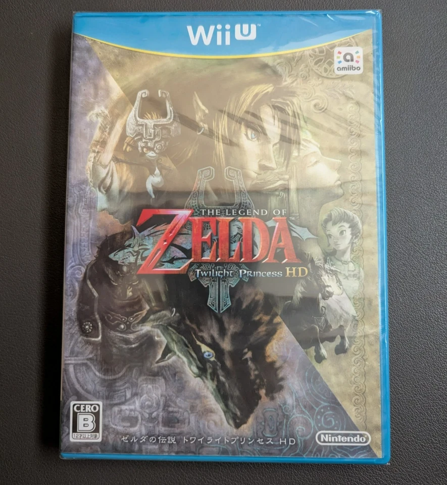 Zelda Twilight Princess HD with postcards - Japanese Wii U - CIB - NEW & SEALED - Image 3 of 4