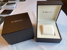 GENUINE TAG HEUER Brown Presentation Case with Outer Box