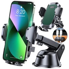  True Military-Grade Car Phone Holder  2025 Stronger Suction  Clip  Green