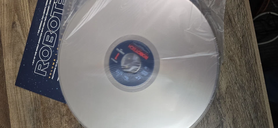 Vintage ROBOTECH Vol 1 Laserdisc US Anime 1985 Japanese Anime Foto 4 de 4