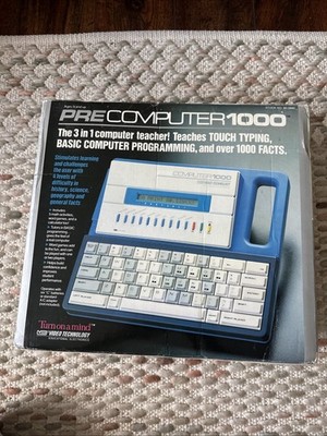 Vintage 1988 VTech PreComputer 1000 Video Technology Educational Electronics