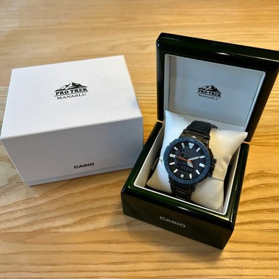 Casio Pro Trek PRX-8000YT-1JF Manaslu Black Watch New From Japan FS