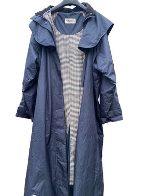 Marineblauer Tayberry Trenchcoat Gr. XL Damen Tay Berry Regenmantel Mac