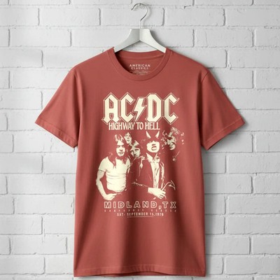 ACDC Highway to Hell Texas Men's T Shirt