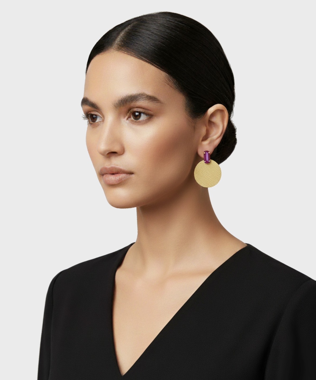 Покрытие из нержавеющей стали Stecker gro gold satiniert roter Stein OR2401ER 16490₽