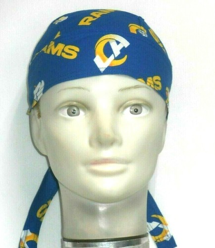 Skull Cap for Los Angeles Rams on Blue 