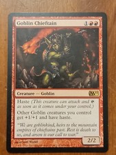 MTG Goblin Chieftain Magic 2011 141/249 Regular Rare