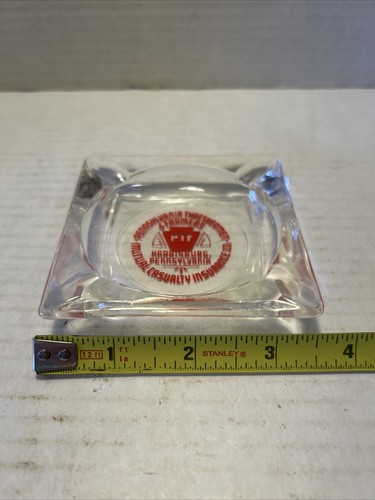 Vintage Pennsylvania Threshermen & Farmers Insurance Ashtray PTF Harrisburg PA - Picture 5 of 5