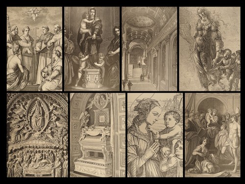 1881 ENORMOUS Florence Italy House of Medici Illustrated Architecture FOLIO - Picture 3 of 24