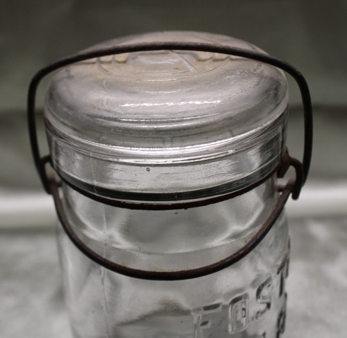 6 Collectible Canning Jars-Queen (Square)-Quick Seal-Swayze's-Pine-Foster-Atlas - Picture 10 of 14