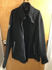 Daf High Gear Size 4xl Black Softshell Long Sleeve Jacket Logo To Front & Rear