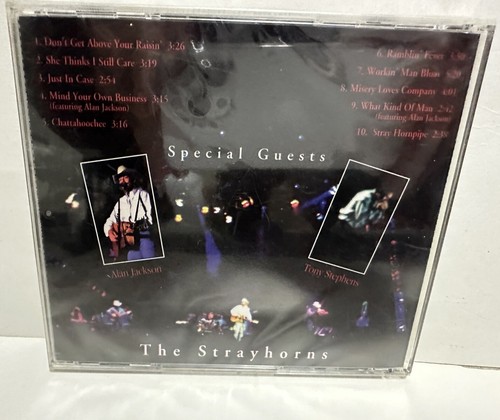 The Strayhorns Featuring Alan Jackson - Self Titled CD Chief 1995 SEALED - Picture 2 of 2