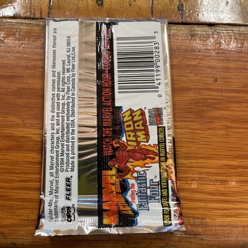 (1) Sealed Pack 1994 Marvel Cards Universe First Edition 9 Cards Per Pack - Picture 3 of 4