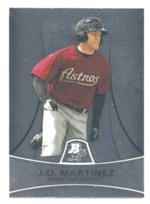 2010 Bowman Platinum Prospects #PP23 J.D. Martinez Rookie Astros/ Red Sox 