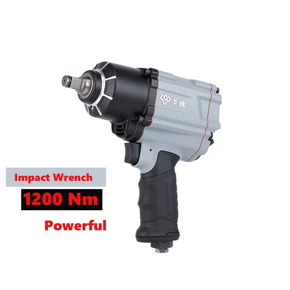 1200NM Impact Wrench Powerful Pneumatic Wrench Professional Auto