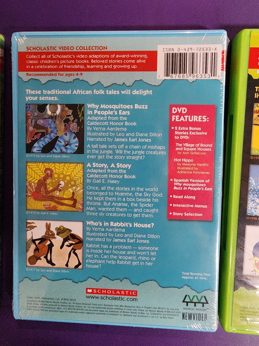 Scholastic Video Collection Lot Of 3 Dvds 2 Sealed 1 VG | eBay