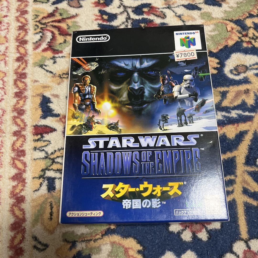NINTENDO 64 STAR WARS SHADOWS OF THE EMPIRE JPN IMPORT NEW