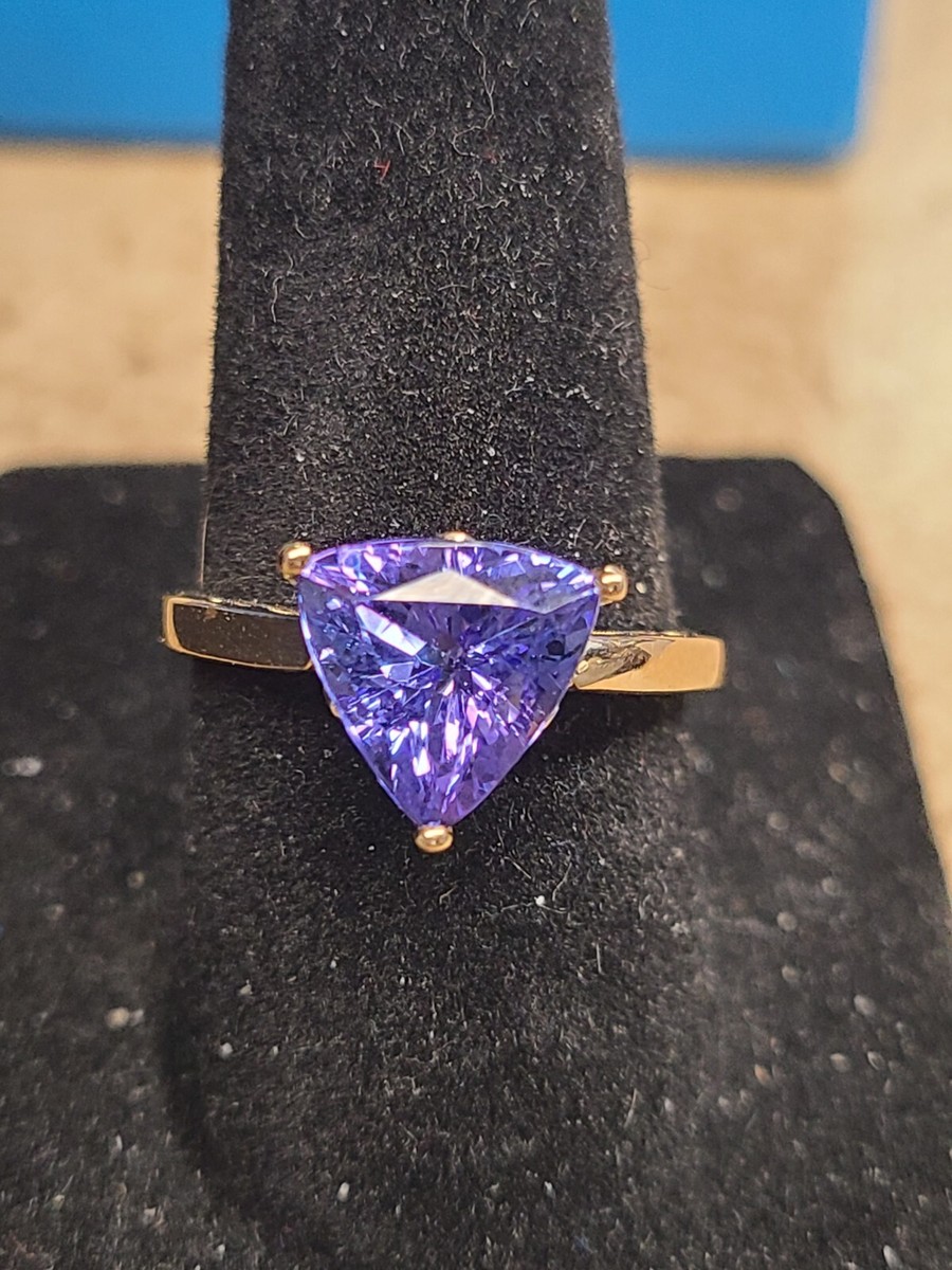 Tanzanite Jtv Gems Carat Genuine Tanzanite Sterling Silver Ring