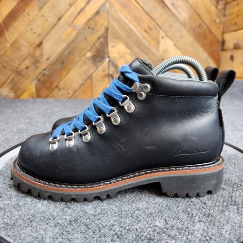 Eddie Bauer Boots Womens 6 K-6 Originals Weatheredge Leather Hiking Boots Vibram - Picture 3 of 10