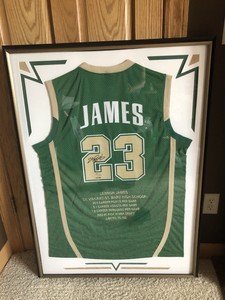 lebron james signed jersey ebay