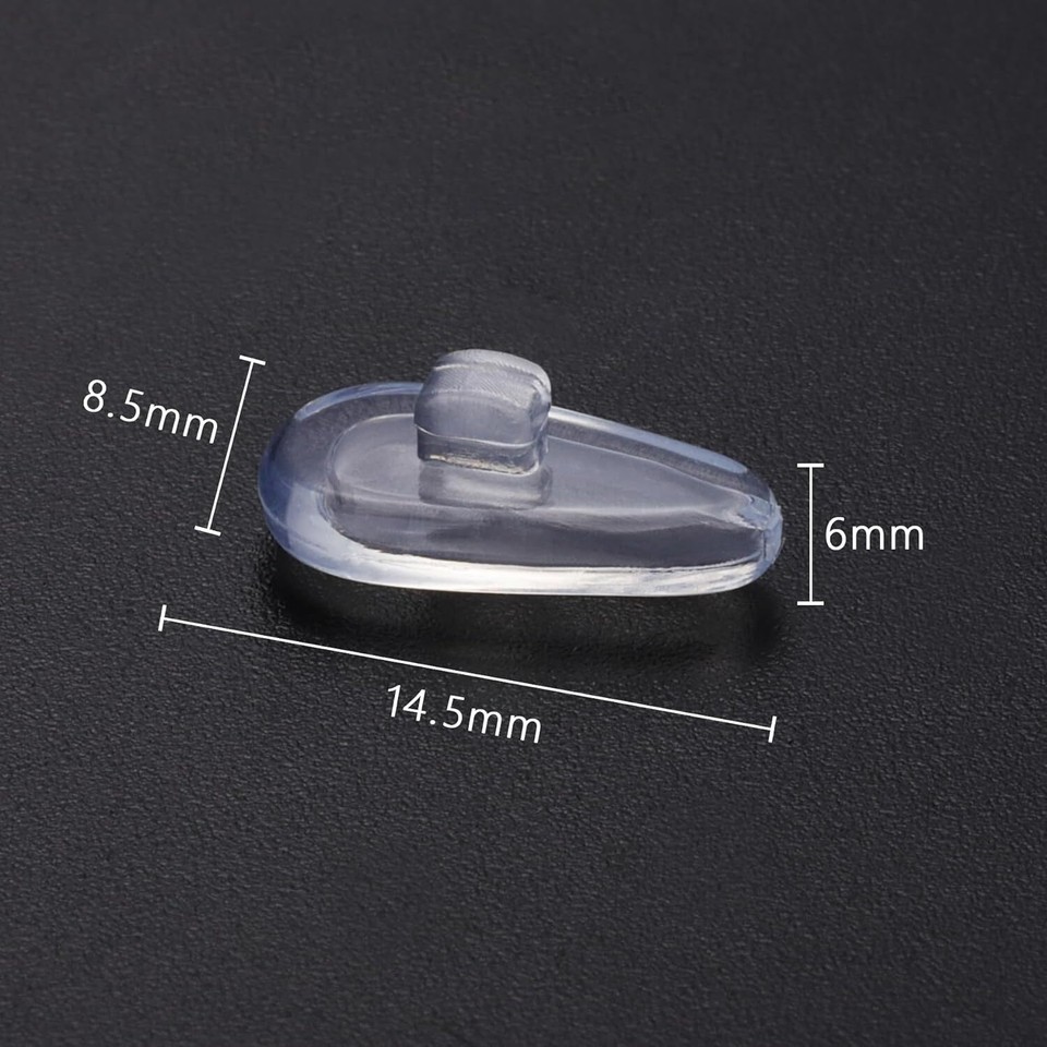 6 Pairs Nose Pads Nosepiece Replacement for Oakley Dagger Board OX3005 Eyeglass eBay