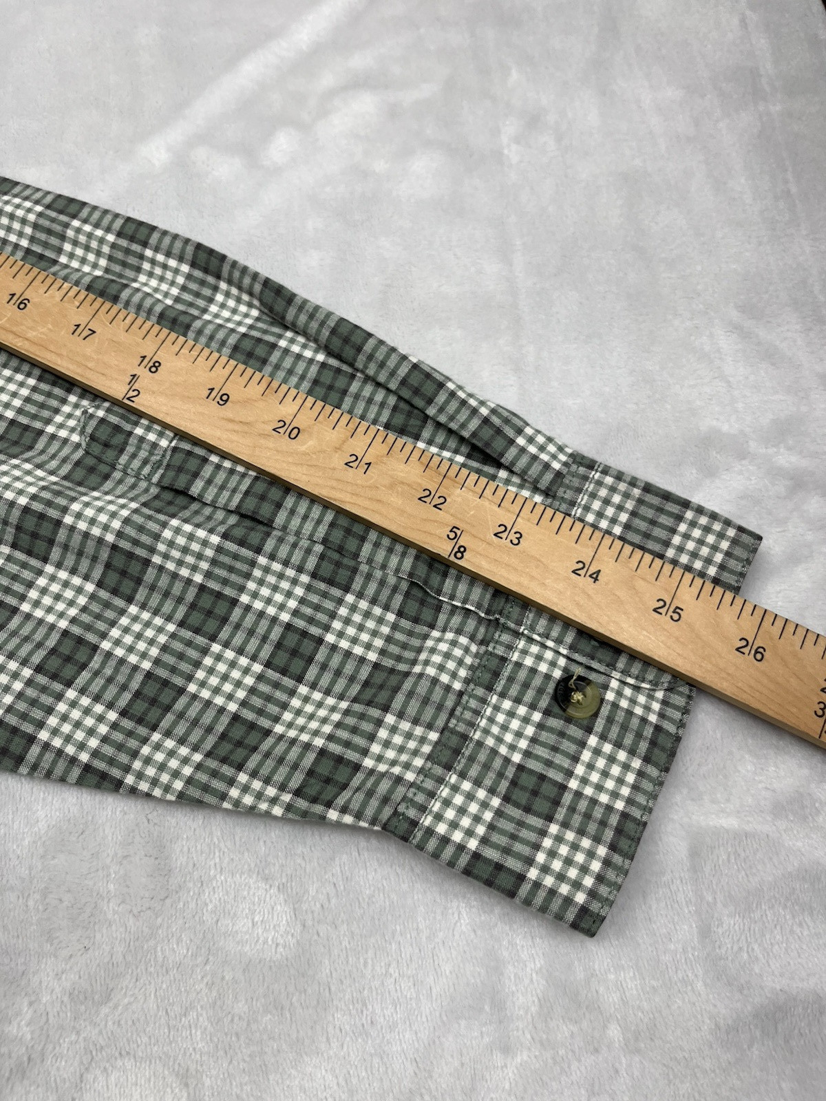 Pendleton Shirt Men Extra Large Green Checked Bon… - image 10