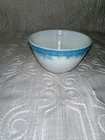 Vintage Pyrex Blue Small Mixing Nesting Bowl 1 1/12 PT 407 Made In USA Blue