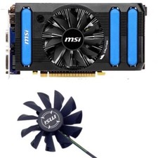 Cooling Silent Graphics Card Fan For MSI N650 GTX650 Hurricane R6850 Accessories