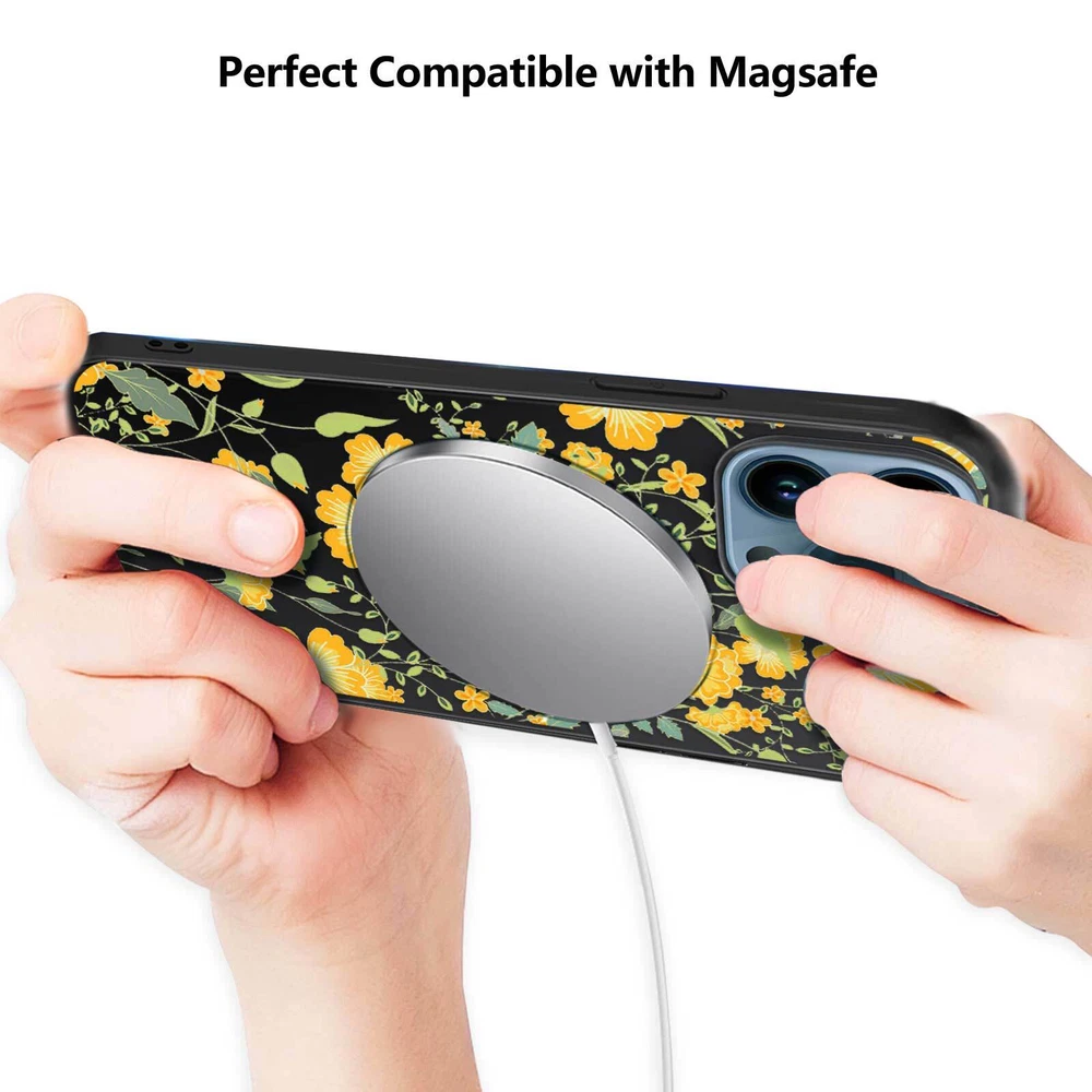 Phone Case For Apple iPhone 14 Pro Max 13 12 15 Flower Lace Protective TPU Cover
