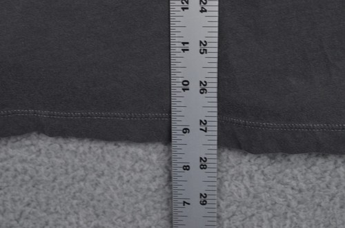 Allsaints Ossage Shirt Mens Large 41" Gray Designer Velvet - Picture 14 of 15