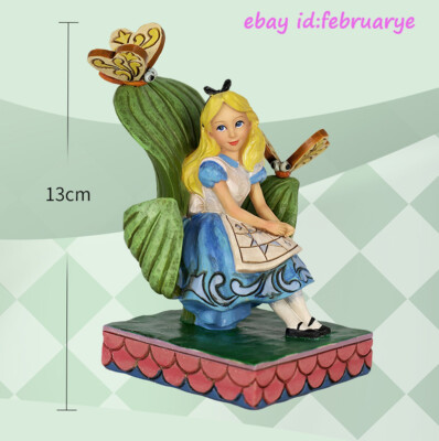 Perfect Enesco 6001272 Princess Lil'S Adventures In Wonderland Statue In Stock 