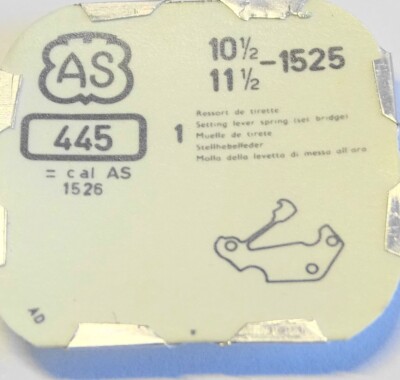 PESEUX P 7000 Pezzo Di Ricambio 445 Originale Molla Del Leva Di Impostazione PESEUX P 7000 Pezzo Di Ricambio 445 Originale Molla Del Leva Di Impostazione
