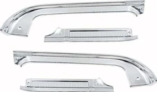 OER Aluminum Sill Plate Set For 1978-1986 Chevy and GMC Pickup Trucks