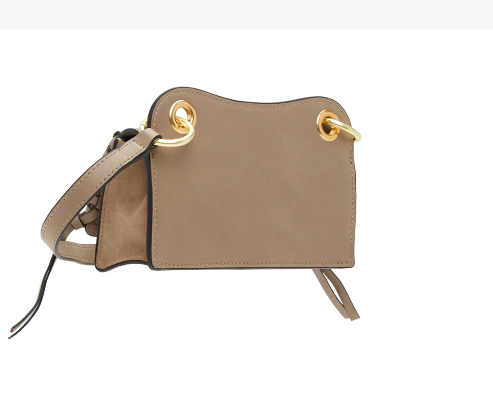 Bolso sin asas/bolso de hombro de cuero See by Chloé Tilda en gris topo precio de venta sugerido por el fabricante $375 Foto 4 de 4