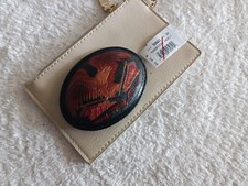 belt buckle, Tooled Bald Eagle Leather Western UNISEX. Beautiful 