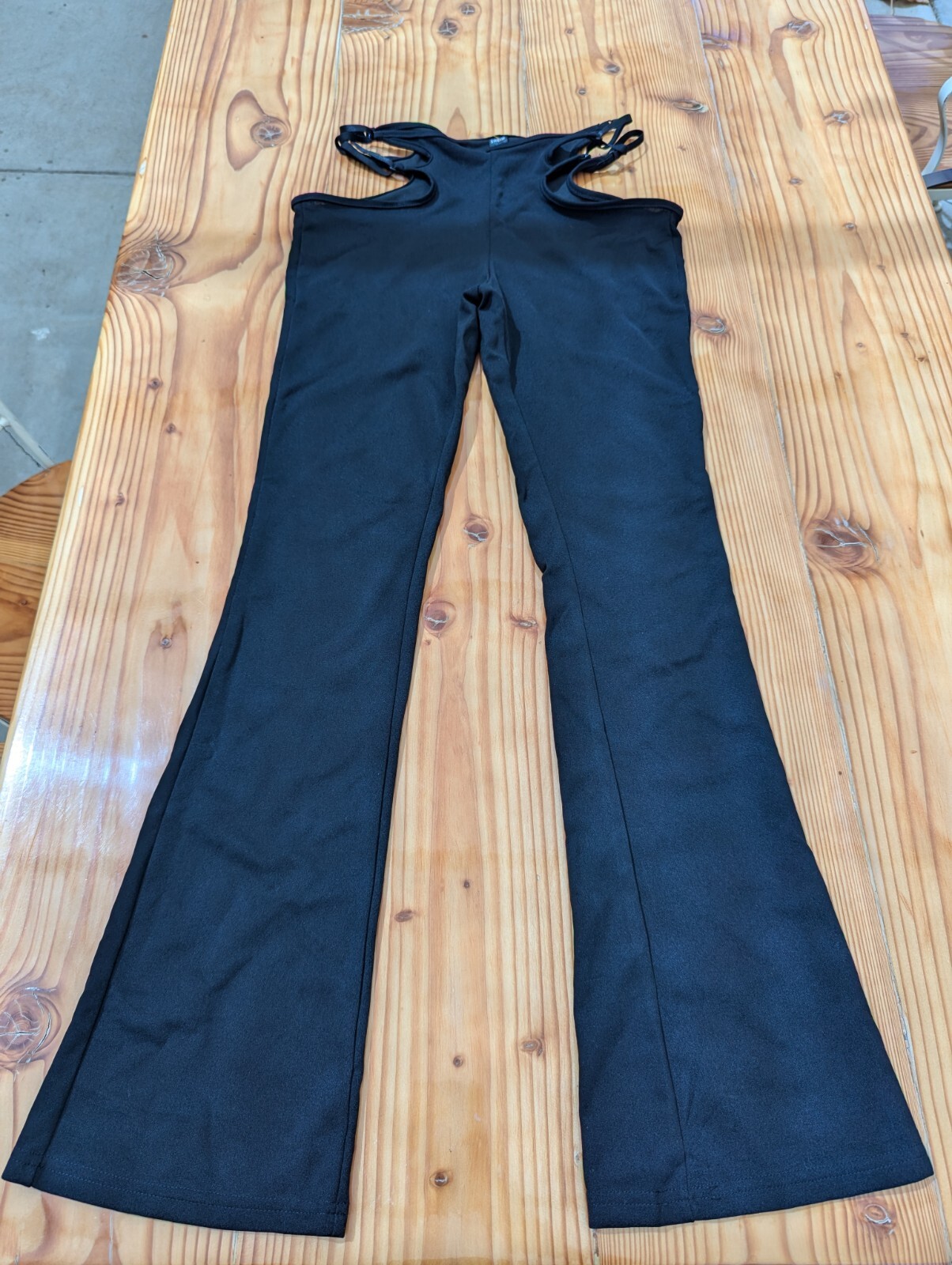 Womens shein black pants sz 4