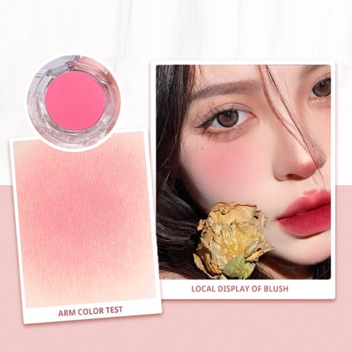 Powder Blusher Monochrom Pulver Blusher Eye-Shadow Highlight Long Lasting) K - Picture 2 of 16