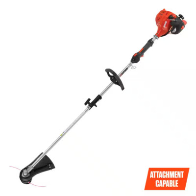 21.2cc Gas 2 Stroke Straight Shaft String Trimmer 17'' Swath Speed Feed Reload