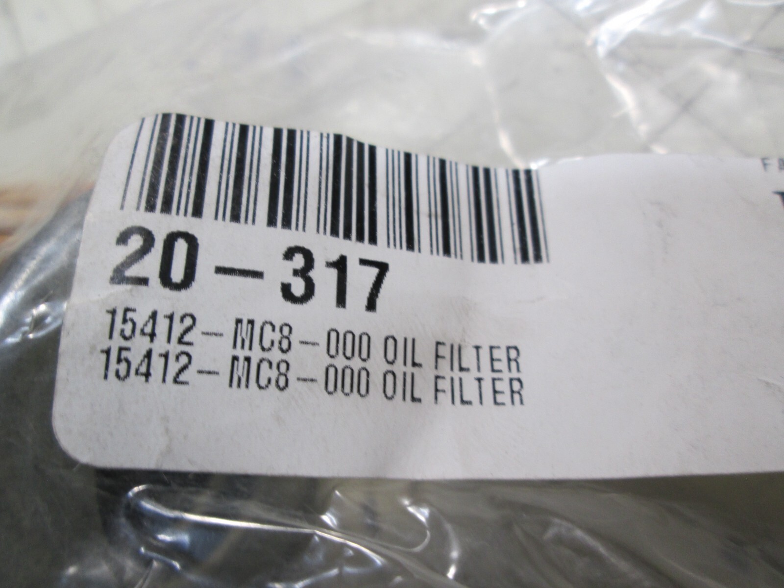 VERTEX OIL FILTER - GETS THREE (3 PER BID) - HONDA FT500 ASCOT 1982-83