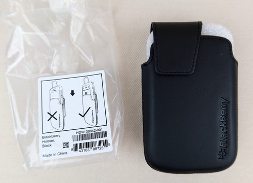 Neuf Blackberry Bold 9900 9930 OEM Cuir Pivotant Étui Holster HDW-38842 - Foto 7