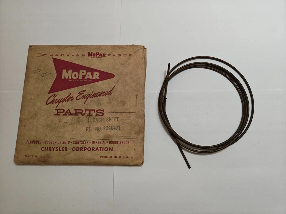1962-1963 Dodge Plymouth Belvedere Coronet Speedo cabo de transmissão 2290471 novo na caixa. - Imagem 4 de 4